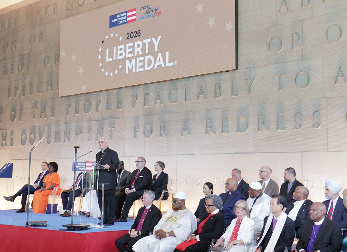 Pope Leo XIV Honored During Liberty Medal Ceremony in Philadelphia