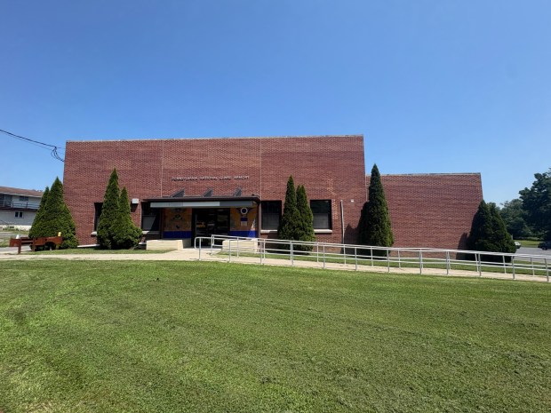 The state legislature on Sunday authorized the transfer of ownership of the former Pennsylvania Army National Guard armory in Nanticoke to the city. (Bob Kalinowski / Staff Photographer)