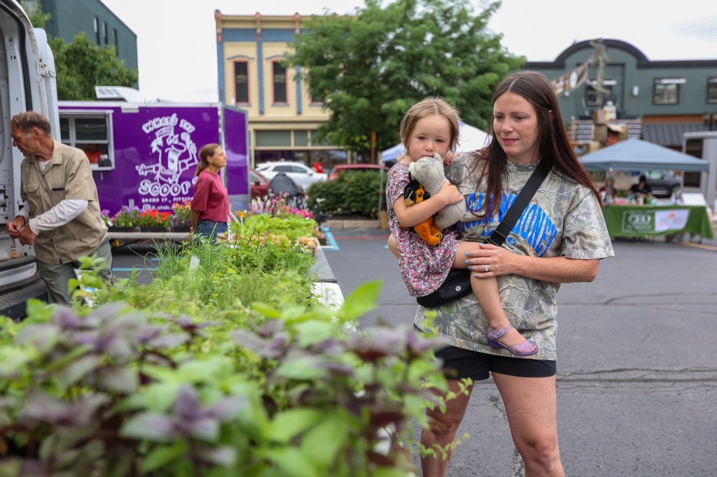 Photo gallery: Opening day of the Pittston City Farmers' Market