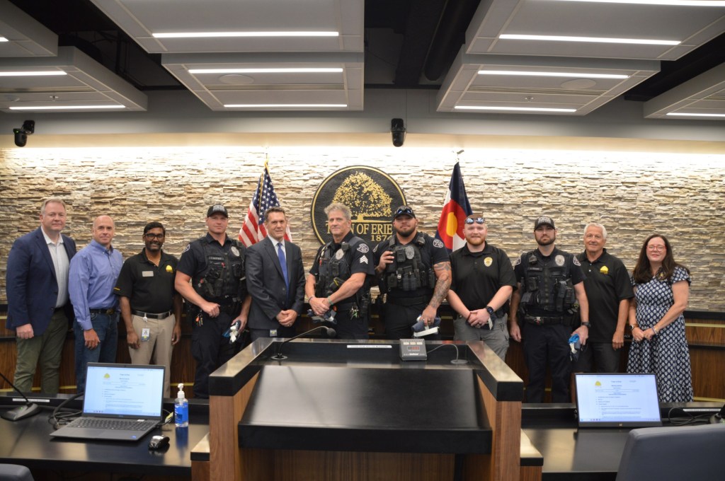 Erie officers awarded for response to 3 crashes in less than 48 hours