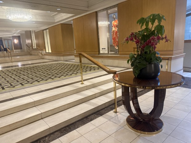 The beautiful, stately lobby of The Rittenhouse Hotel in Philadelphia, welcomed many international guests this month during The World Cup and America 250 events. (PEG DEGRASSA/ DAILY TIMES)