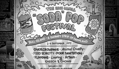 David Squires dives into the comedy of the Erie Canal Soda Pop Festival