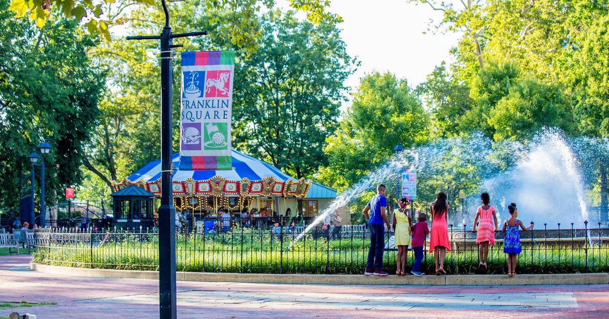 Franklin Square is throwing a free 20th birthday party on July 25