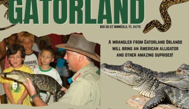 Gatorland is coming to Minneola! FREE Library Summer Reading Event At The Minneola City Hall Gym (July 17)