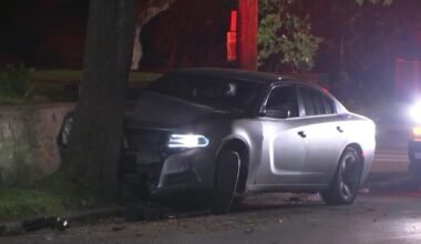 Driver sought after crashing into police vehicle in Germantown – NBC10 Philadelphia