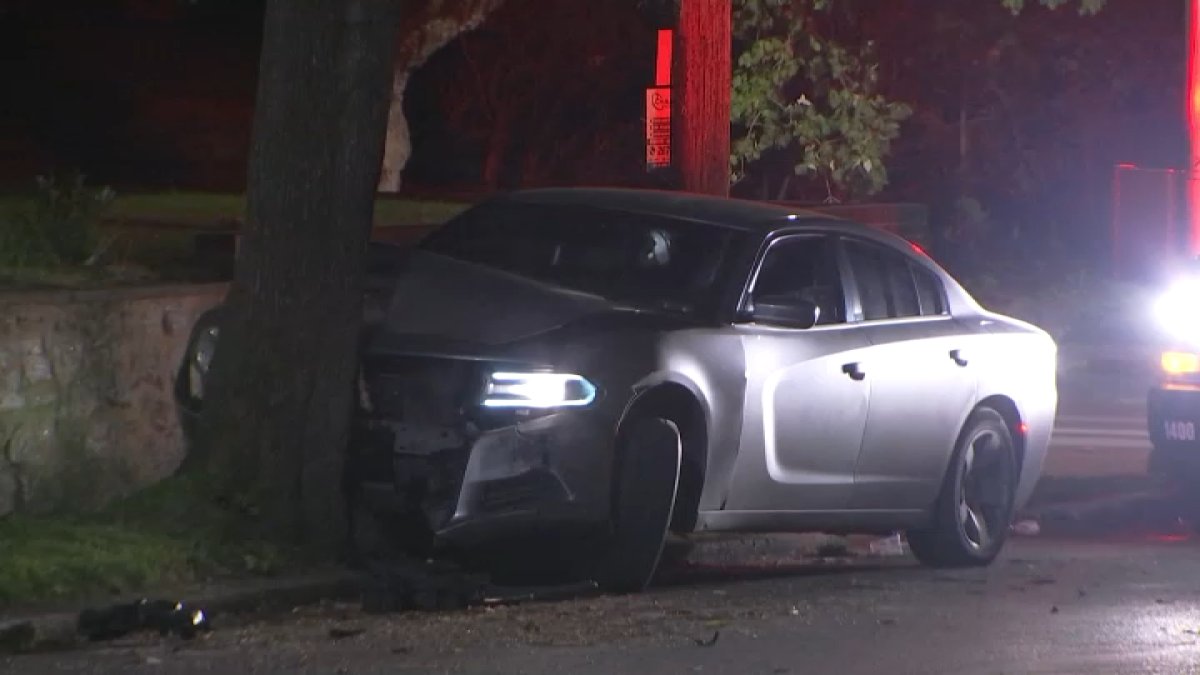 Driver sought after crashing into police vehicle in Germantown – NBC10 Philadelphia