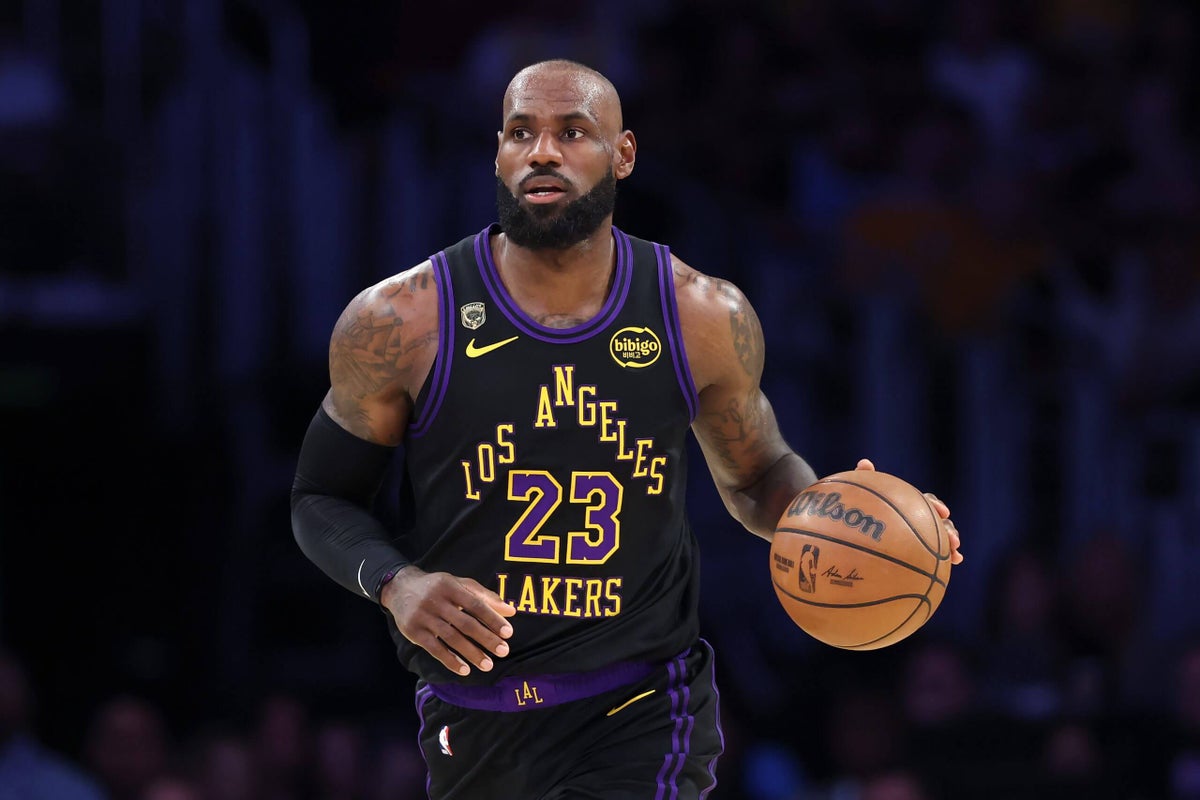 LeBron James signing with Philadelphia 76ers, marking his record 24th season