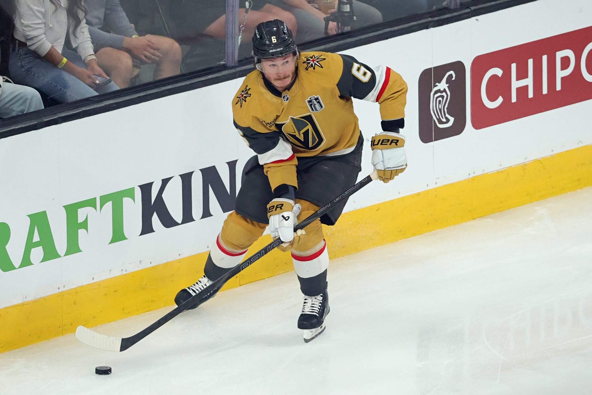 Penguins trade Parker Wotherspoon to Golden Knights for Kaedan Korczak
