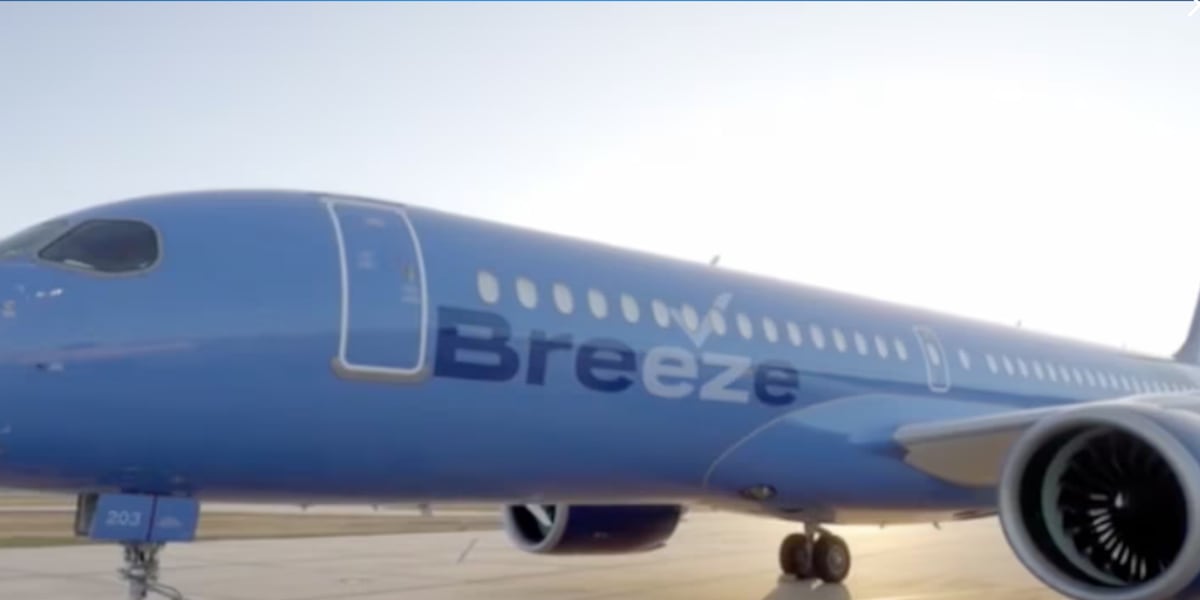 Breeze Airways launches new nonstop route from Myrtle Beach to Pittsburgh