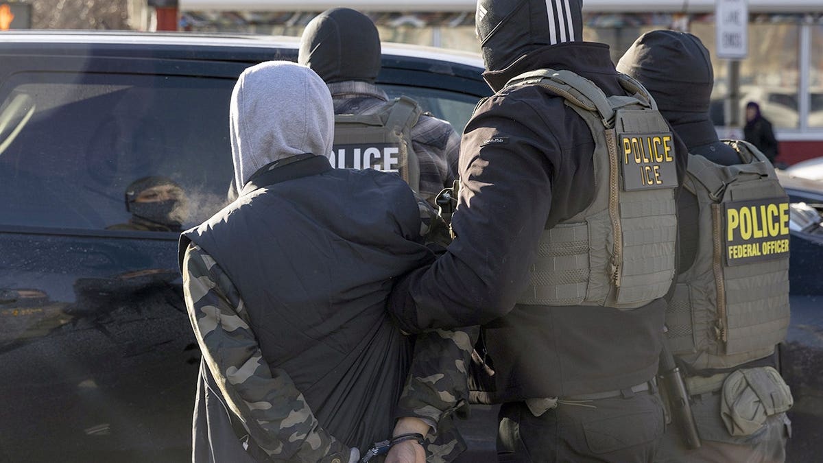 ICE arrests a man in United States