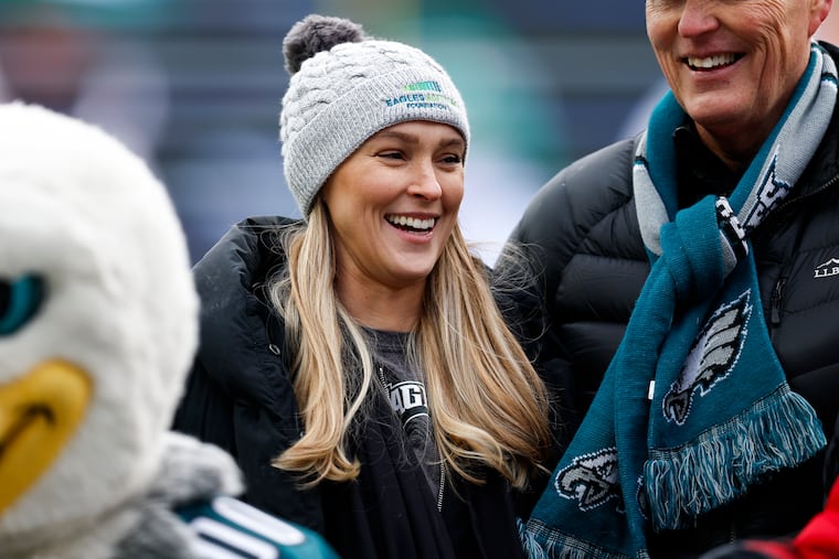 Narberth native Kylie Kelce is among the most-searched locally born celebrities.