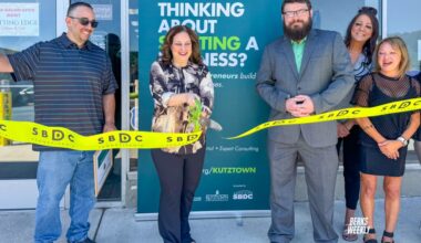 Cutting Edge Colour & Cuts celebrates ribbon cutting in Mount Penn