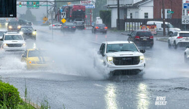 Flood Watch issued for Berks County as heavy rain threatens flash flooding Tuesday into Wednesday