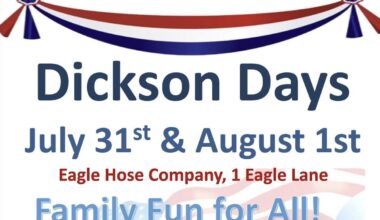 Dickson Days celebration returns Friday, Saturday in Dickson City
