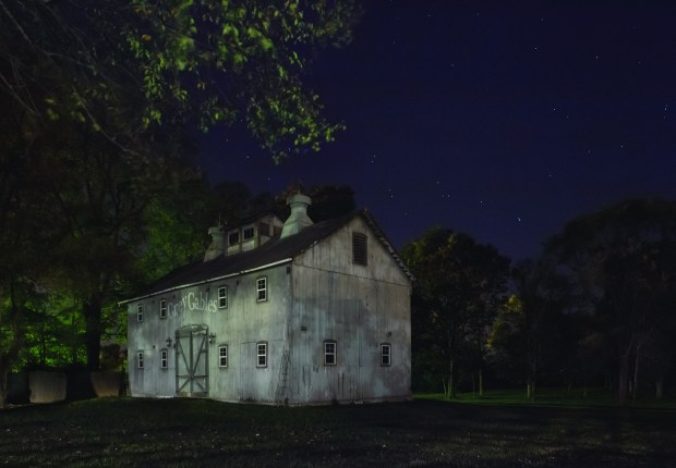 "Look for the Grey Barn Out Back, Station with a Tunnel Leading to Another Conductor's House," a photo by Jeanine Michna-Bales. (Courtesy of Jeanine Michna-Bales)