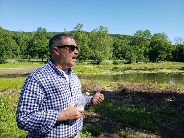 Joseph Boyle, chairman of the Mount Penn Borough Municipal Authority (MICHELLE LYNCH/READING EAGLE)