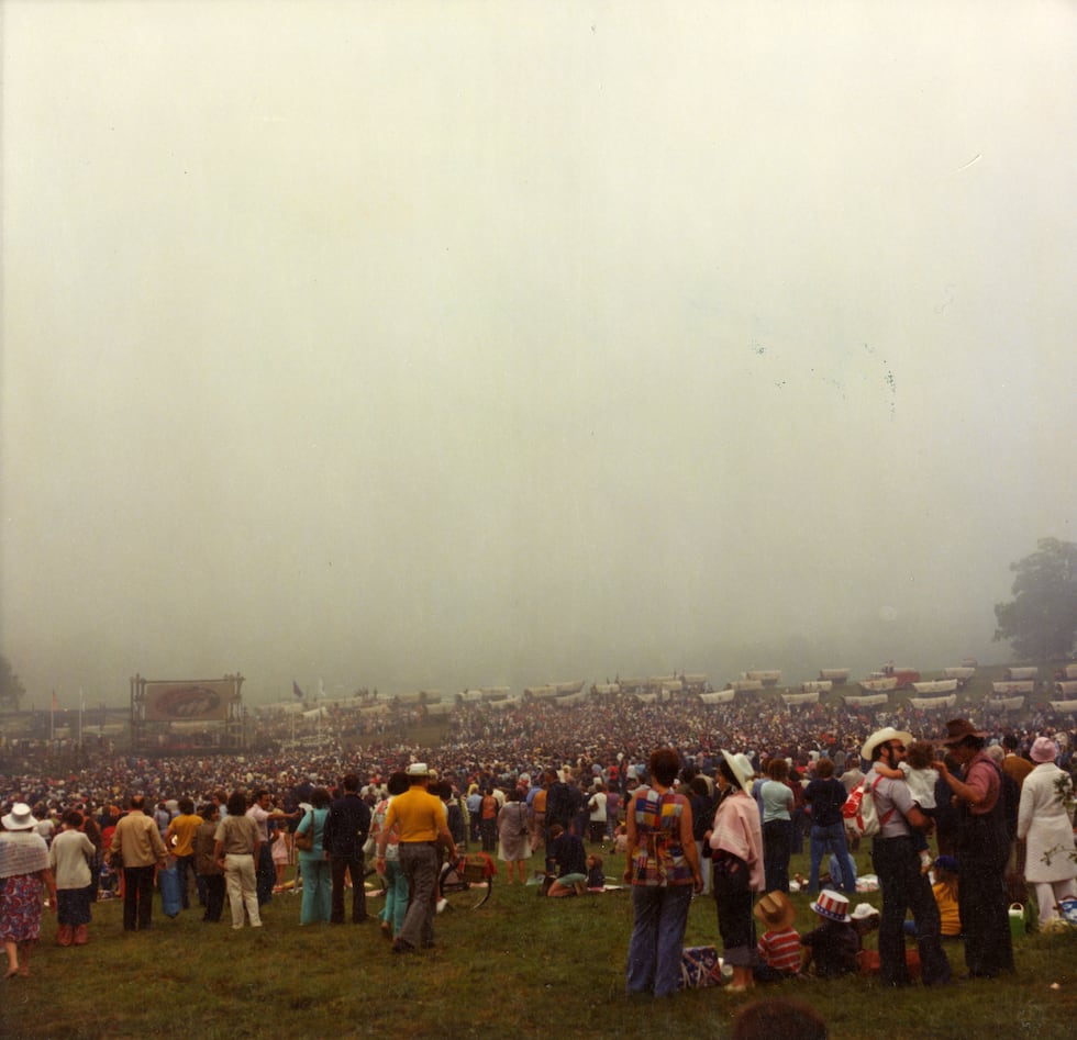 Fog that kept President Gerald Rudolph Ford Jr.'s helicopter circling
