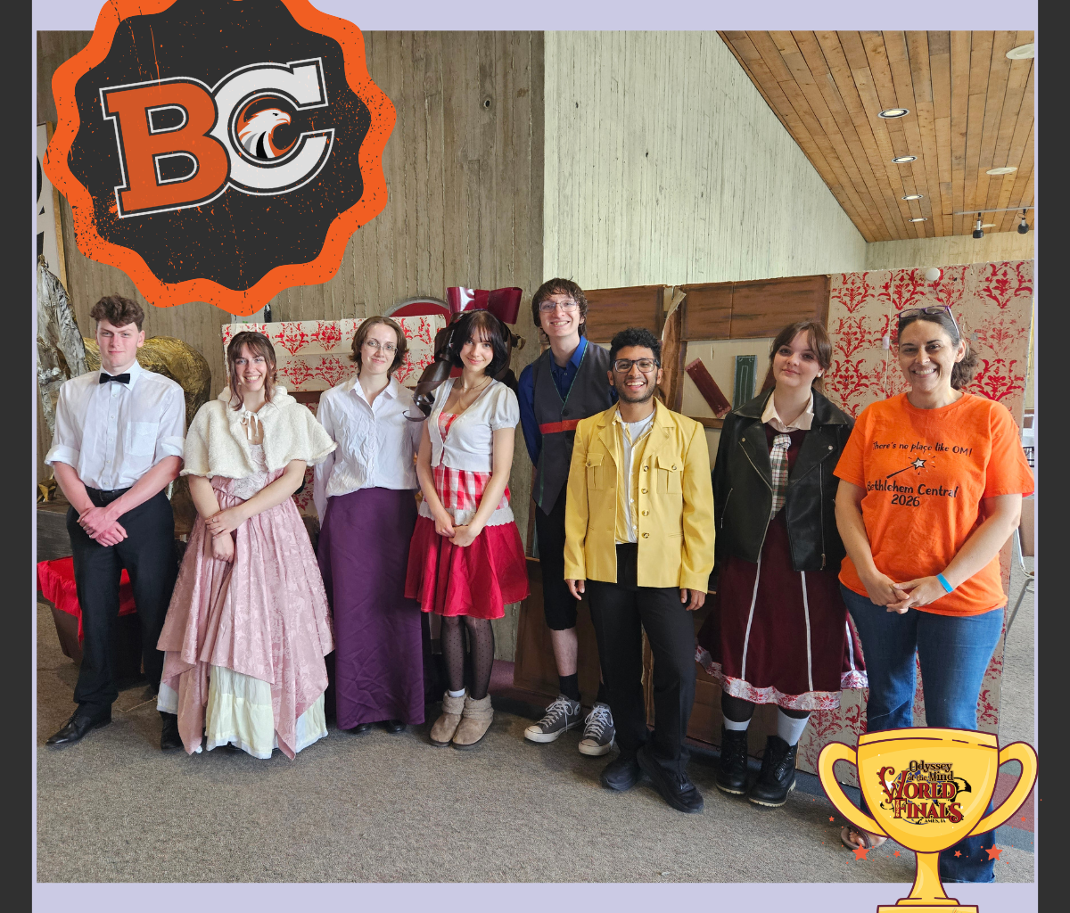 BCHS Odyssey of the Mind team honored by Board of Education