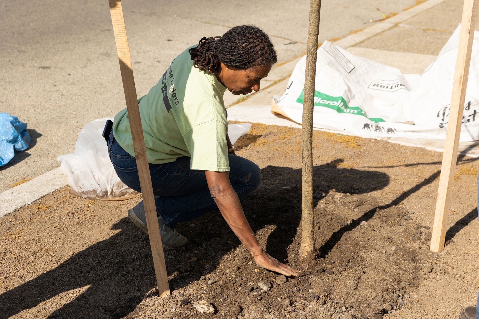 Tree Tenders is run by the Pennsylvania Horticultural Society and plants 2,000 trees annually.