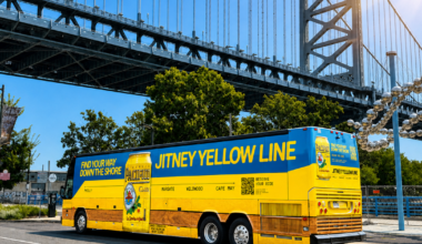 Jitney Yellow Line is offering $5 shuttle bus rides from Philly to Jersey Shore