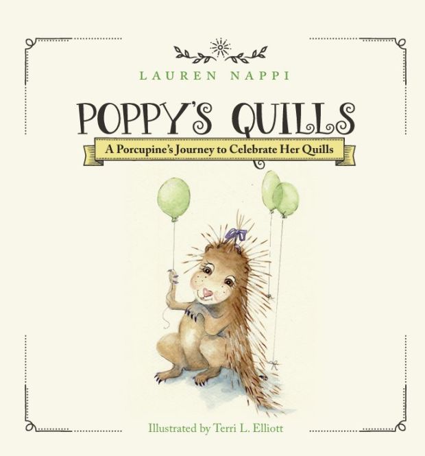 "Poppy's Quills" by Lauren Nappi with illustrations by her mother, Terri Elliott. (Courtesy of Lauren Nappi)