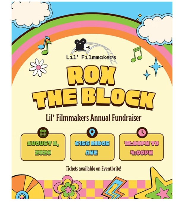 The Rox the Block Fundraiser for Lil' Filmmakers promises to be a phenomenal event. (Submitted photo)