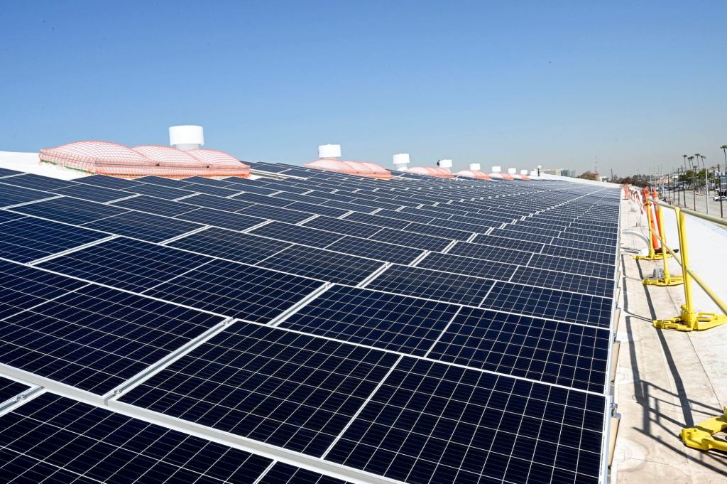 Officials in Berks tout untapped resource of solar panels on warehouse roofs