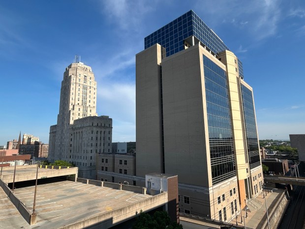Berks County is now planning much-needed renovations of the county services center and courthouse. (Bill Uhrich - Reading Eagle)