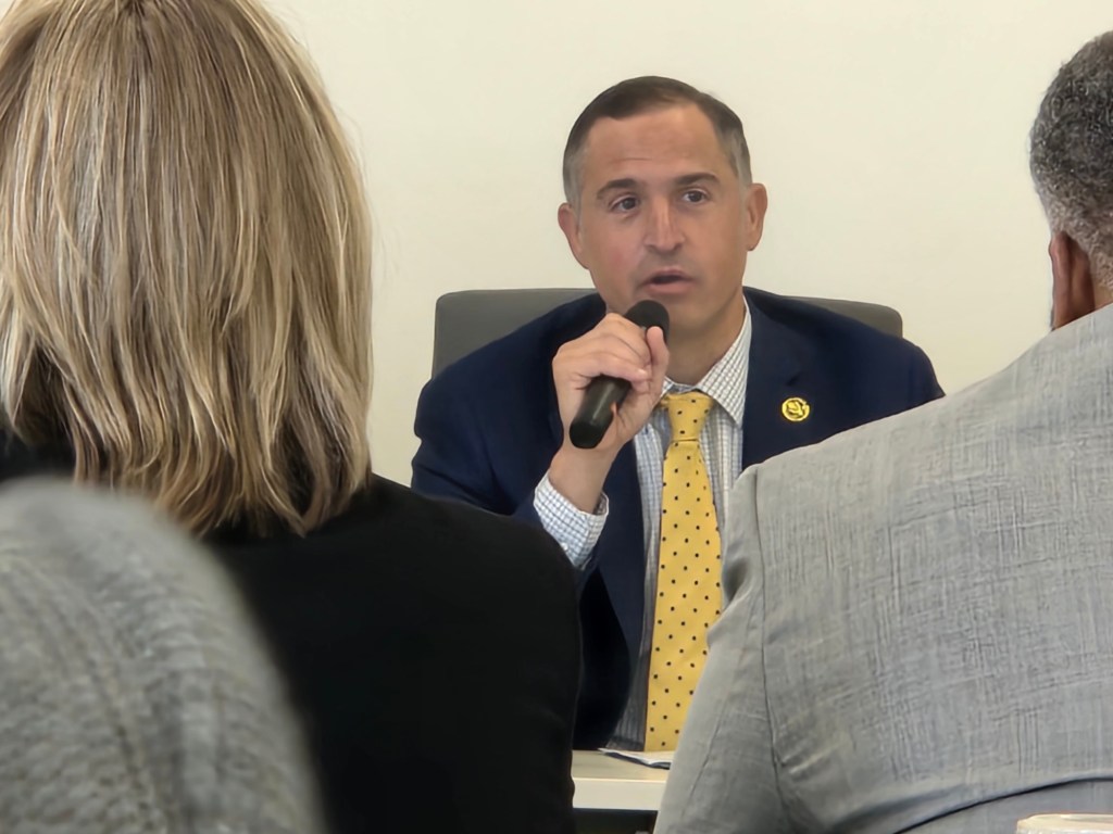 Federal officials visits Berks to talk about housing.