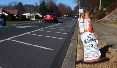 Reading weighs extension of Fifth Street, Hampden Boulevard no-parking fines moratorium