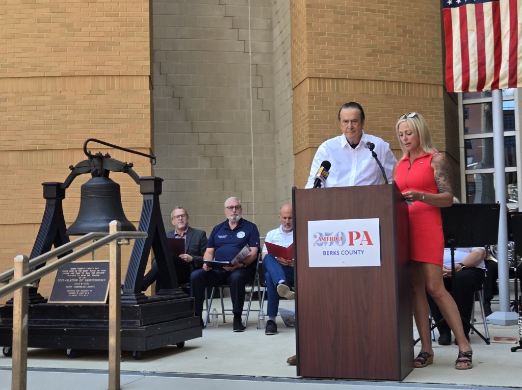 Berks County historic bell rings to celebrate 250th anniversary