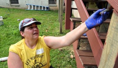 Mission Trip Birdsboro helping residents with home repairs and landscaping
