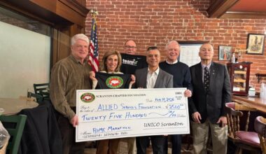 UNICO Scranton supports Team Allied Services – Scranton Times-Tribune