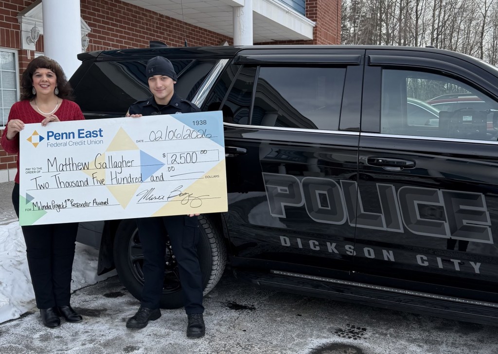 Penn East FCU’s 2025 Milinda Project First Responder Award recipient – Scranton Times-Tribune