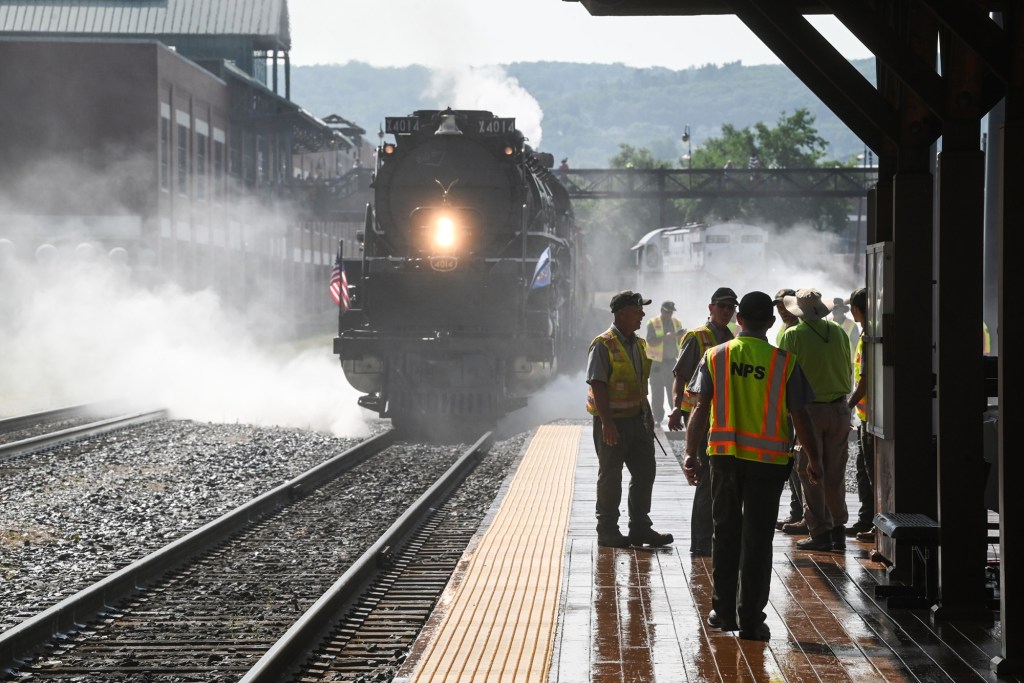 Big Boy gets a grateful send-off after stay in Scranton