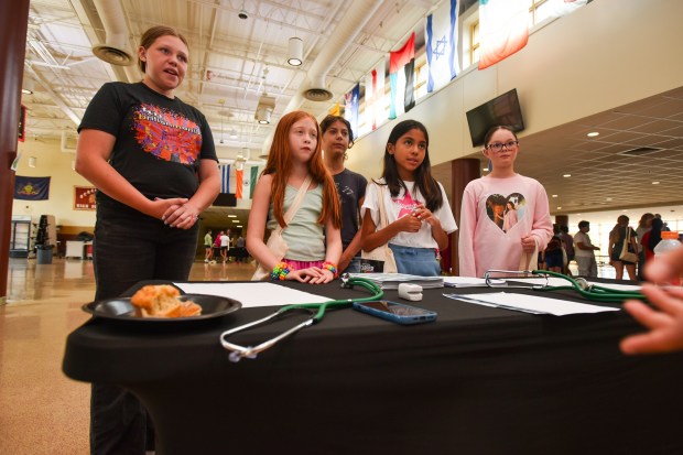 Students attend the Career Quest Summer Camp at Scranton High School Wednesday, July 29, 2026. (SEAN MCKEAG / STAFF PHOTOGRAPHER)