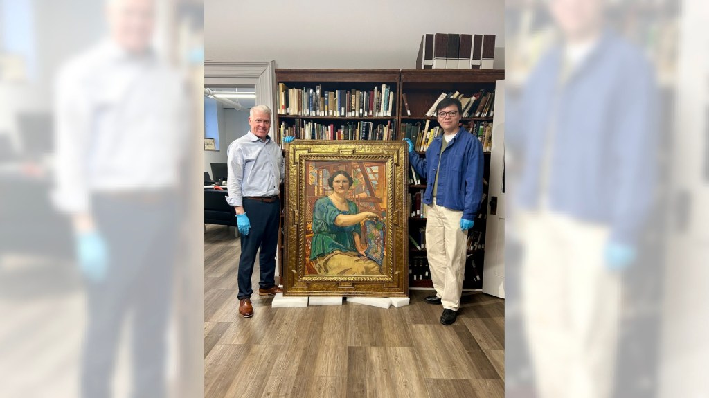 Everhart painting called up to the big leagues with loan to Philadelphia