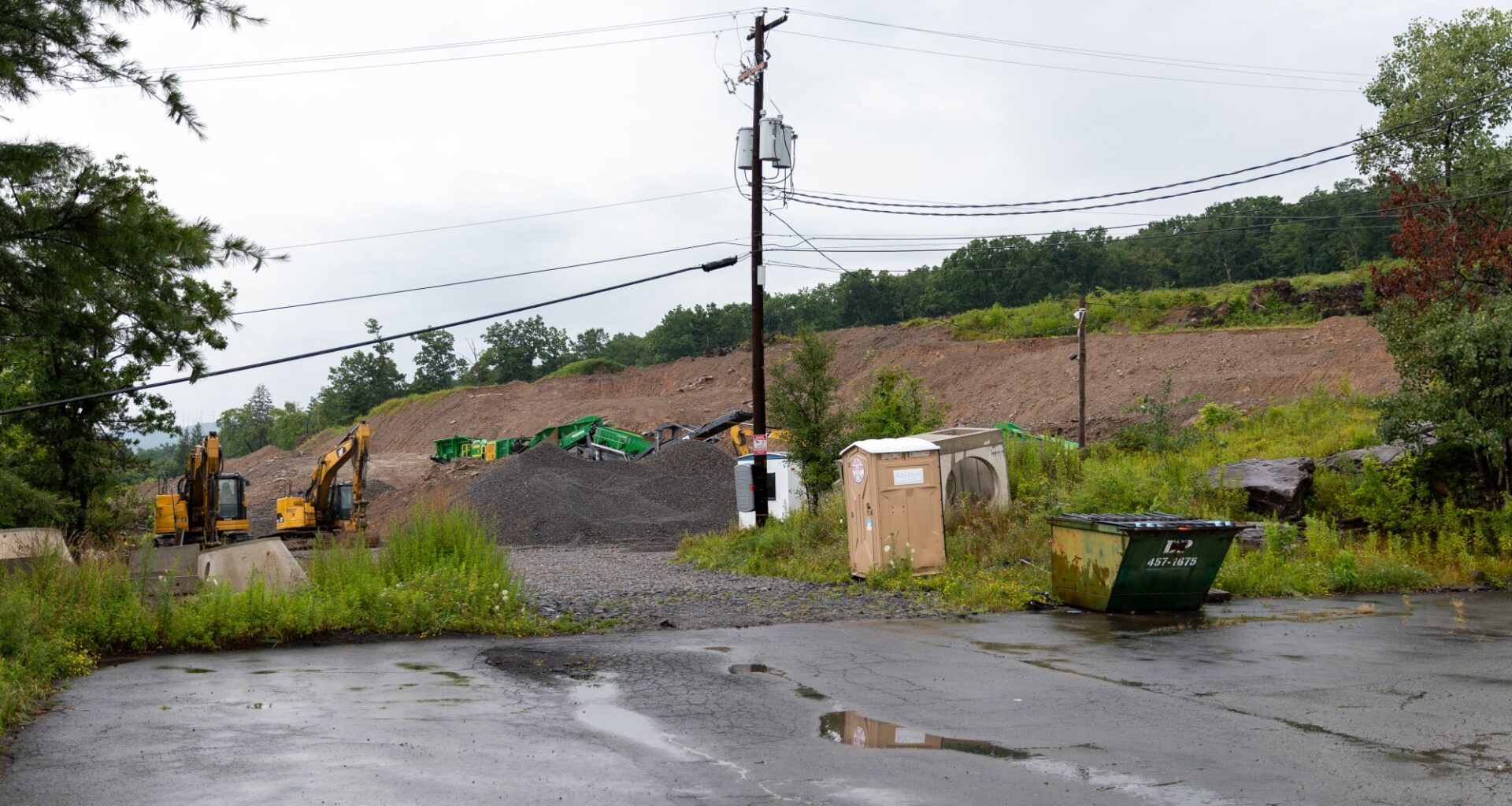 Dickson City shuts down quarrying on west side of Bell Mountain