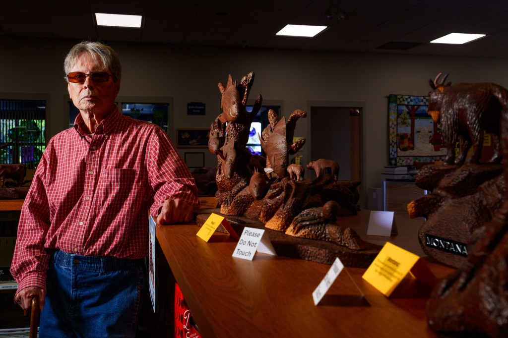 Clarks Summit man's wooden sculptures grace museums, libraries