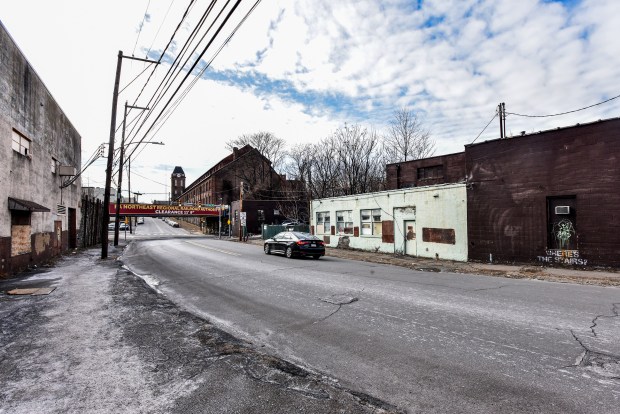 601 Capouse Avenue in Scranton is seen near the intersection of Capouse Avenue and Olive Street Thursday, Jan. 30, 2025. (SEAN MCKEAG / STAFF PHOTOGRAPHER)
