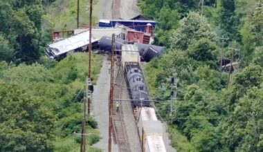 No Hazardous Leaks Reported As CSX Train Derailment Cleanup Continues