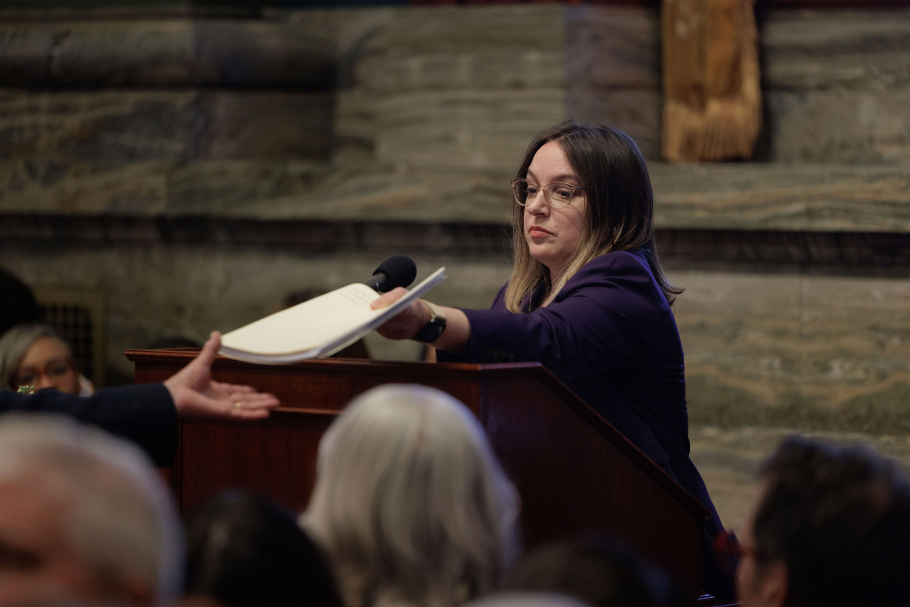 State Sen. Lindsey Williams has led efforts to reform Senate rules.