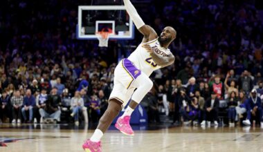 Saquon Barkley, Gov. Josh Shapiro welcome LeBron James to Philly