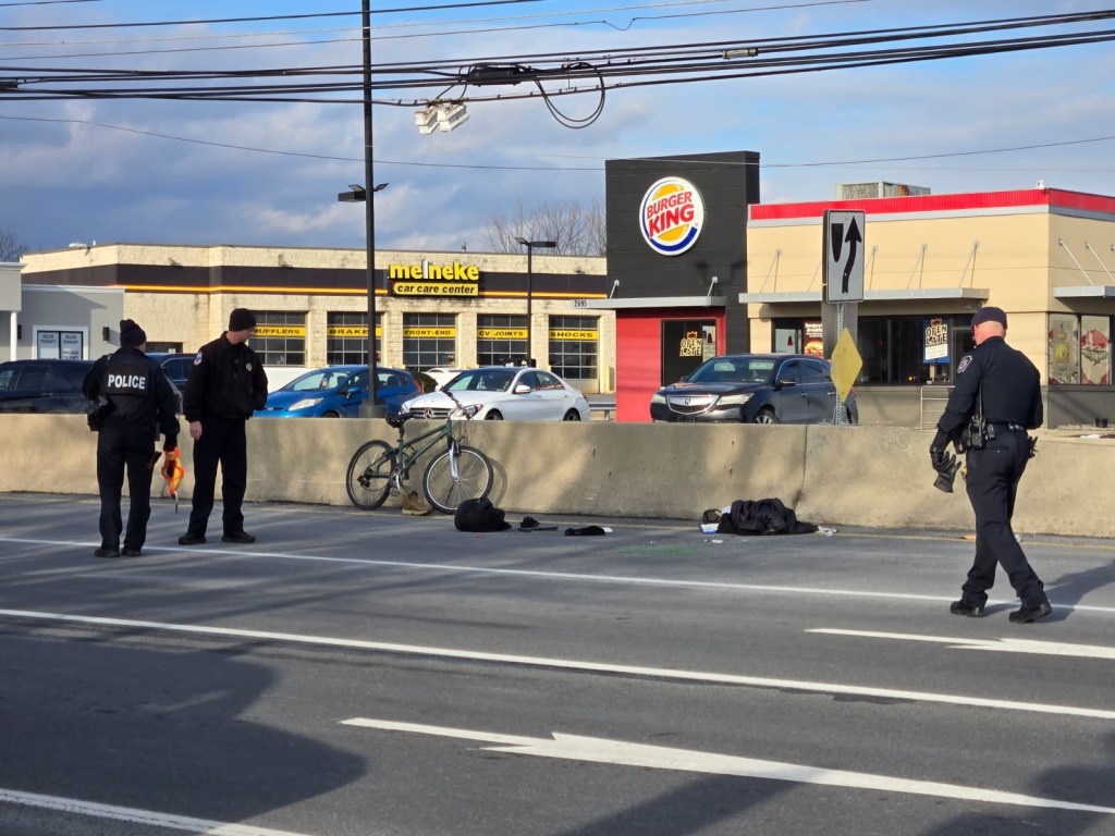Man charged in Whitehall Township crash that killed bicyclist, DA says