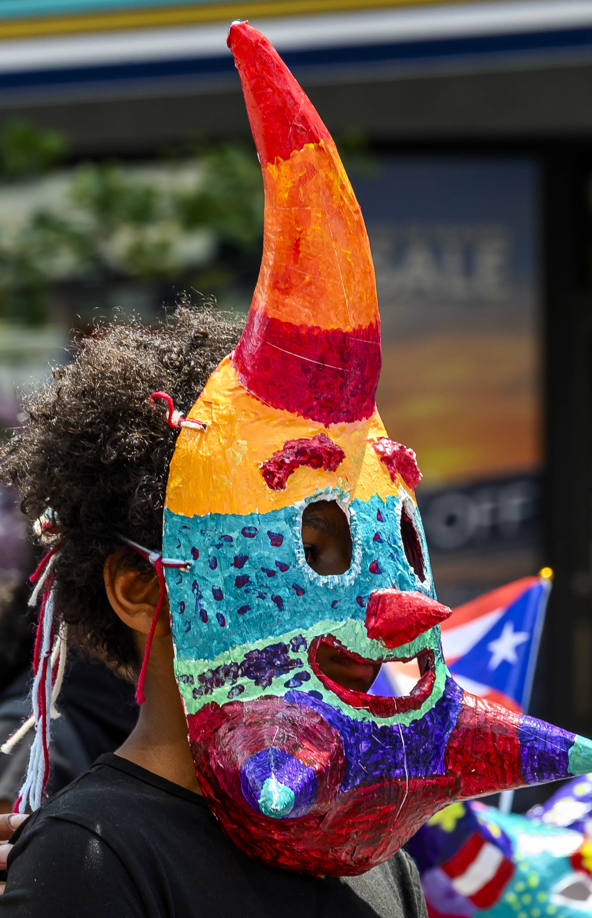 People celebrate during the annual Lehigh Valley Puerto Rican Day Parade on Sunday, July 19, 2026, in Allentown. The day's festivities, sponsored by Puertorrican Cultural Preservation, also included raising the Puerto Rican flag and a festival. (April Gamiz/The Morning Call)