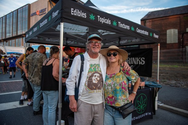 Festivalgoers enjoy the sights and sounds of the One Earth Festival Global Music and Culture Festival at SteelStacks on Saturday July 11 2026. The fifth annual festival, presented by ArtsQuest in partnership with Movement Moves Media, celebrates global music, culture and community. (Jonathan Broady/Special to The Morning Call)