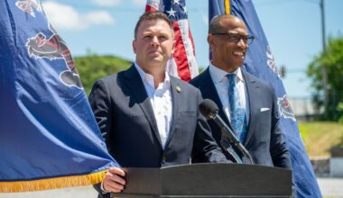 Ryan Mackenzie, at housing-focused visit in Bethlehem with Trump official