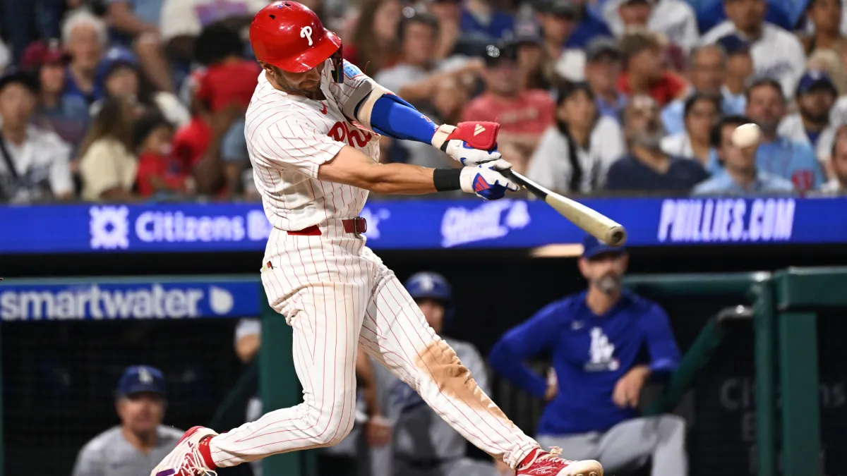 Trea Turner out-hits his leaky glove as Phillies outlast Dodgers – NBC Sports Philadelphia