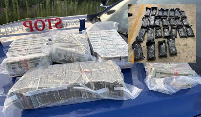 MSP seize 100 kilos of weed, nearly $350K in cash during Monroe County traffic stop
