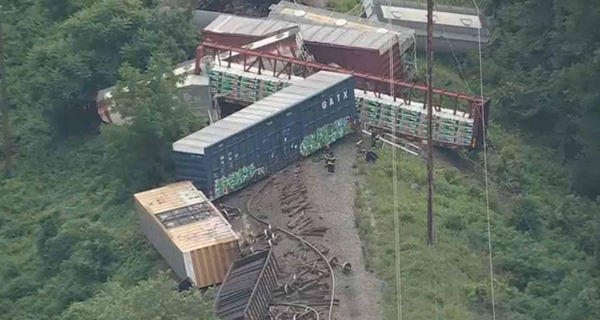 Train Derailment Bensalem County